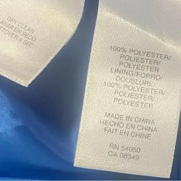 Jones Studio Royal blue lined dress. Size 12. - Picture 3 of 7